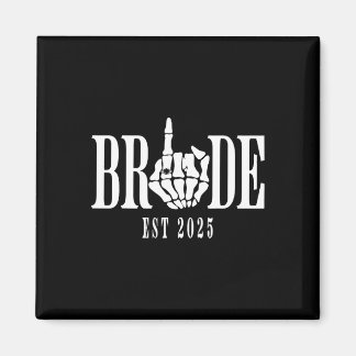 Halloween Bruid Bruidegom Skelet Chelorette Magneet