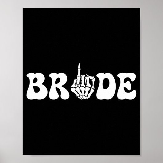 Halloween Bruid Bruidegom Skelet Koppel Match Poster (Voorkant)