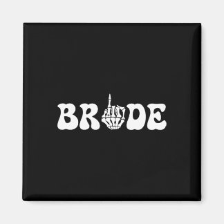 Halloween Bruid Bruidegom Skeleton Paar Match Magneet