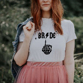 Halloween bruid schedel T-shirt