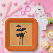 Halloween Bruidsfeest Borrelservies Papieren Bordje (Feest)