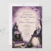 Halloween Bruidsfeest Kaart (Voorkant)