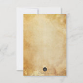 Halloween bruidsmeisje voorstel uit te nodigen ~ g kaart (Achterkant)