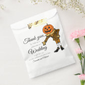 Halloween bruiloft dank u geschenk tas aangepaste  bedankzakje (Gezegeld)
