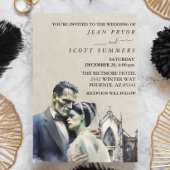 Halloween Bruiloft Frankenstein Bruid Kaart