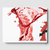 Halloween Bruiloft Gastboek Gastenboek (Achterkant)