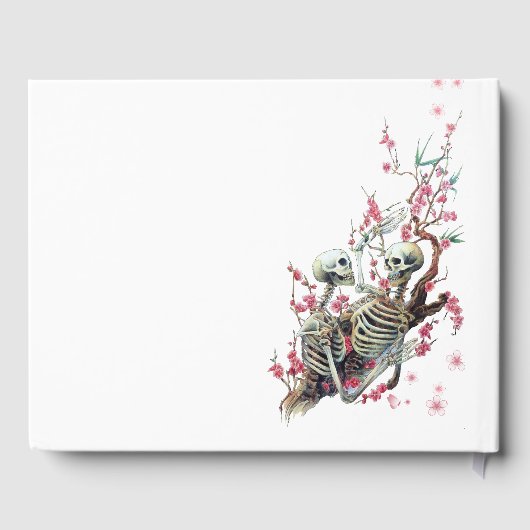 Halloween bruiloft gastenboek (Achterkant)