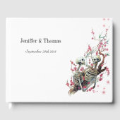 Halloween bruiloft gastenboek (Voorkant)