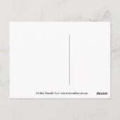 Halloween, bruiloft, kerkhof, spoken, briefkaart (Achterkant)