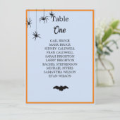 Halloween bruiloft middernacht tafel zitplaatsen g (Staand voorkant)