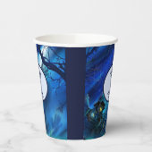 Halloween Bruiloft Namen Personaliseren Warm Koud  Papieren Bekers (Links)