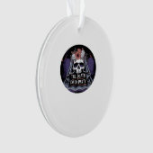 Halloween bruiloft Spooky bruiloft Halloween Party Ornament (voorkant)