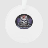 Halloween bruiloft Spooky bruiloft Halloween Party Ornament (voorkant)