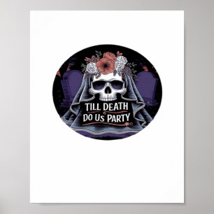 Halloween bruiloft Spooky bruiloft Halloween Party Poster