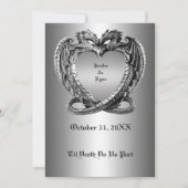 Halloween bruiloft uitnodiging (Voorkant)