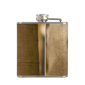 Halloween Bruiloft Vinyl Flask Heupfles (Achterkant)