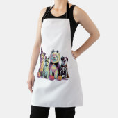 Halloween Brush Squad Hond Schort (Insitu)