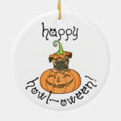 Halloween Brussels Griffon Ceramic Ornament (Achterkant)
