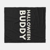 Halloween Buddy Fleece Deken (Voorkant (Horizontaal))