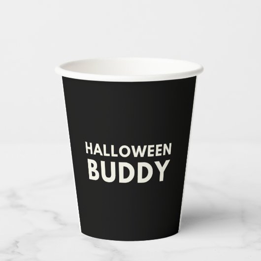 Halloween Buddy Papieren Bekers (Voorkant)