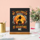 Halloween Budget Spukhuis Acryl Bord (Huwelijk)