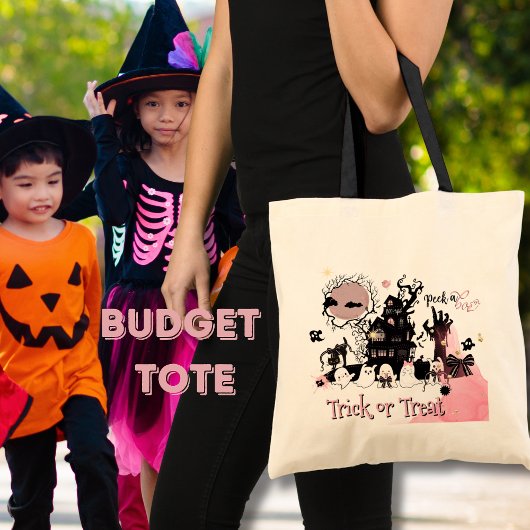 Halloween Budget Tas - Peek a Boo Haunted House