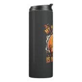 Halloween Budget Verschrikking Thermosbeker (Gedraaid links)