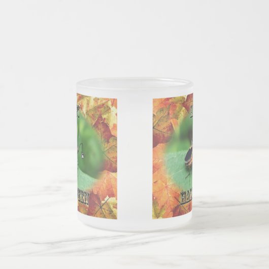 Halloween Bug Glass Mok Rasset (Center)