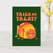 Halloween Bug Kaart (Gele Bloem)