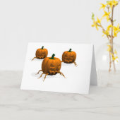 Halloween Bugs Kaart (Gele Bloem)