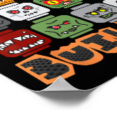 Halloween Building Bricks Monster Builder Brick He Poster (Hoek)
