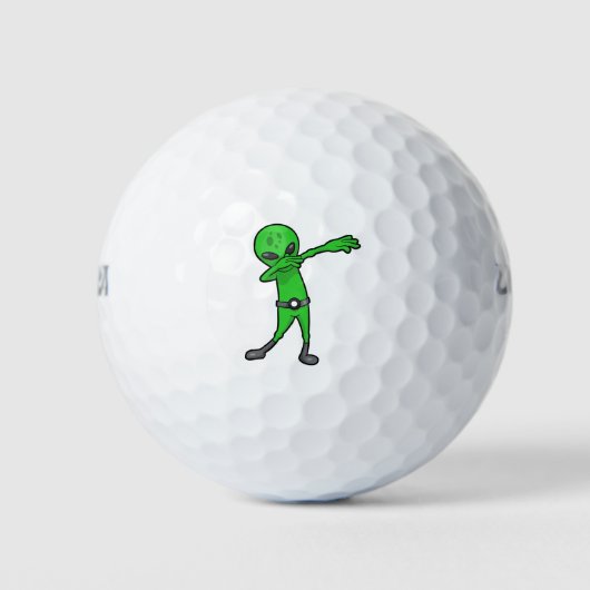 halloween buitenaards golfballen (Voorkant)