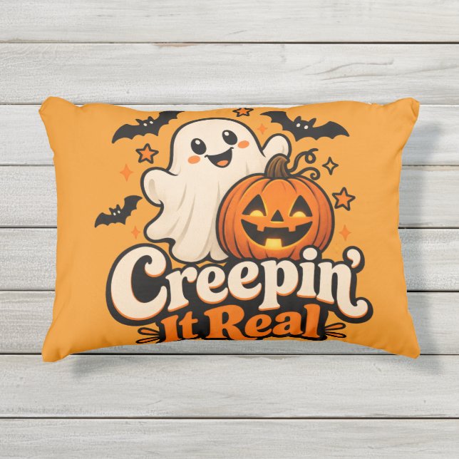 Halloween Buitenkussen (Voorkant)