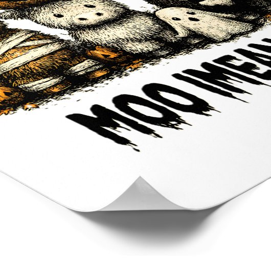  Halloween Bull Sheet Poster (Hoek)