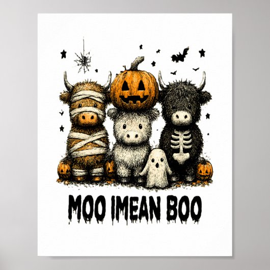  Halloween Bull Sheet Poster (Voorkant)