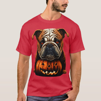 Halloween Bulldog 7 T-shirt