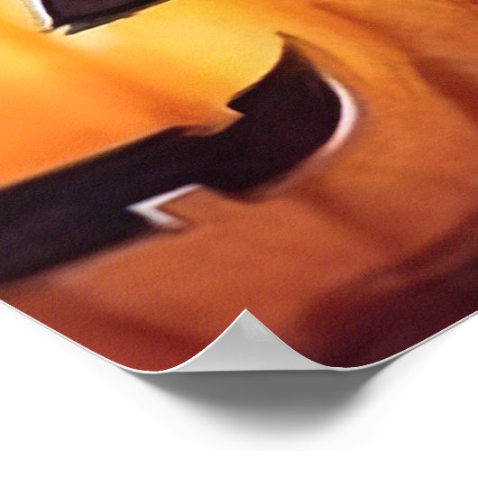 Halloween Bulldog met pompoenen eng Poster (Hoek)