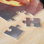 Halloween bullmastiff met pompoenen eng legpuzzel (Zijkant)