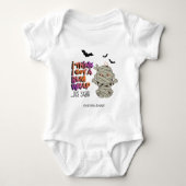 Halloween Bum Wrap Mummy Baby ID683 Romper (Voorkant)