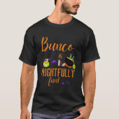 Halloween Bunco is een Fun Spooky Spiders T-shirt (Voorkant)