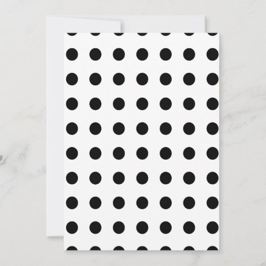 Halloween bunco met mijn heksen party uitnodiging (Achterkant)