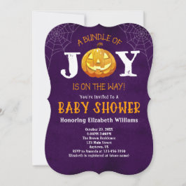 Halloween bundel joy pomkin-Baby shower Kaart