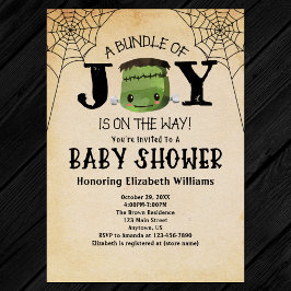 Halloween bundel van Joy Frankenstein Baby shower Kaart
