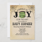 Halloween bundel van Joy Frankenstein Baby shower Kaart (Voorkant)