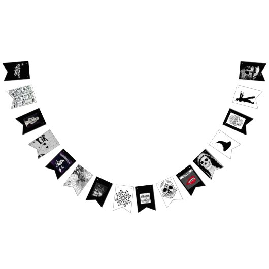 HALLOWEEN bundelbanner Vlaggetjes (Alle)