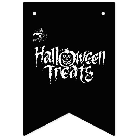HALLOWEEN bundelbanner Vlaggetjes (Eerste vlag)