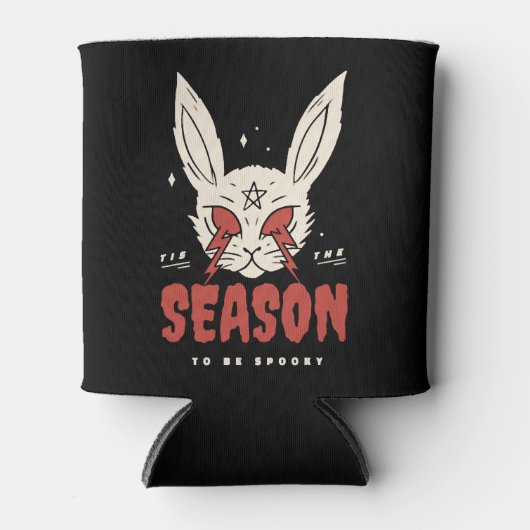 Halloween Bunny Blikjeskoeler (Voorkant)