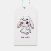 Halloween Bunny Cadeaulabel (Voorkant)