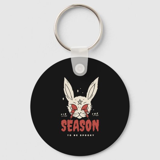 Halloween Bunny Sleutelhanger (Voorkant)