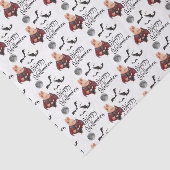 Halloween Bunny Tissue Paper Tissuepapier (Detail)